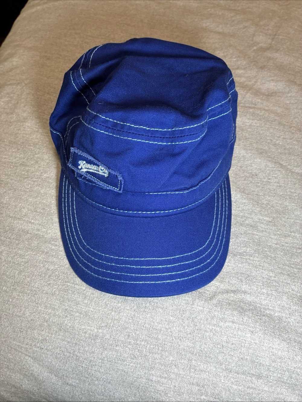 Women’s Kansas City KC New Era Hat, adjustable, blue Retro
